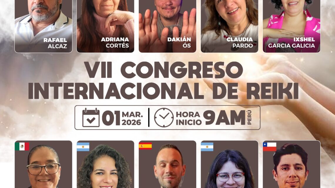 VII CONGRESO INTERNACIONAL DE REIKI ONLINE